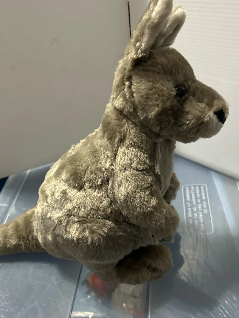 Plush Kangaroo Stuffed Animal - Soft Brown Kids Toy
